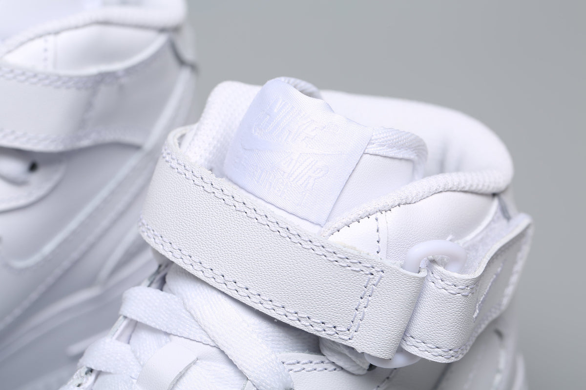 Air Force 1 Mid All White AF1 Edition