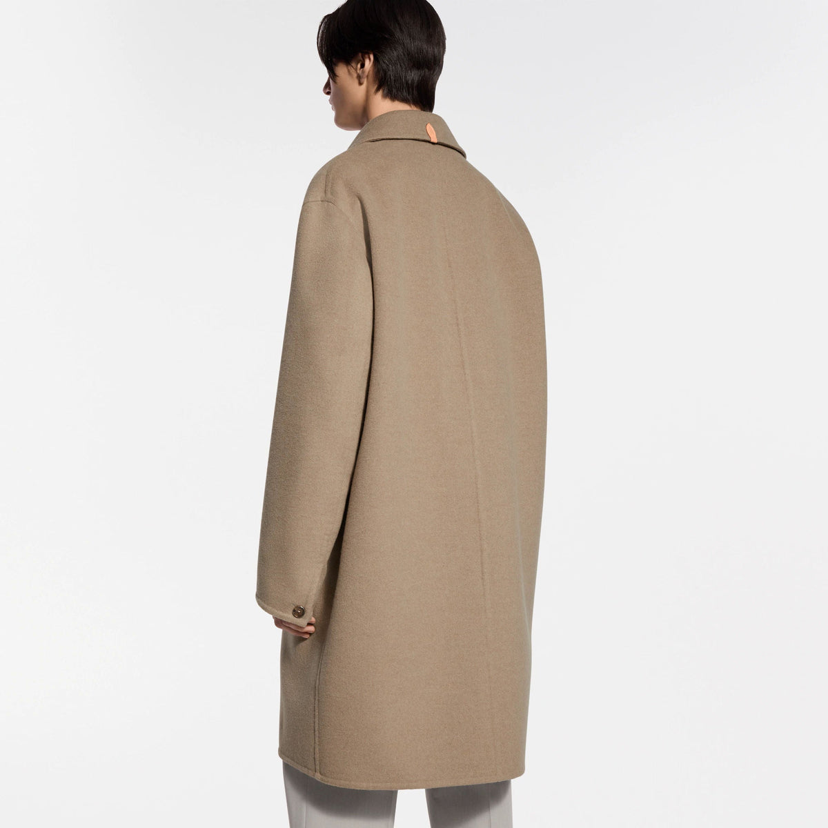 Men's Double Face Cashmere Car Coat