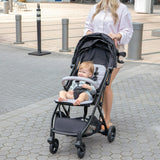 Ingenuity 3Dquickclose CS+ Compact Fold Infant Baby Stroller - Black