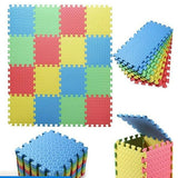 BESTSKY Baby Play Mat,EVA Foam Puzzle Board,Thick and Waterproof Play Mats for Floor,18-Piece