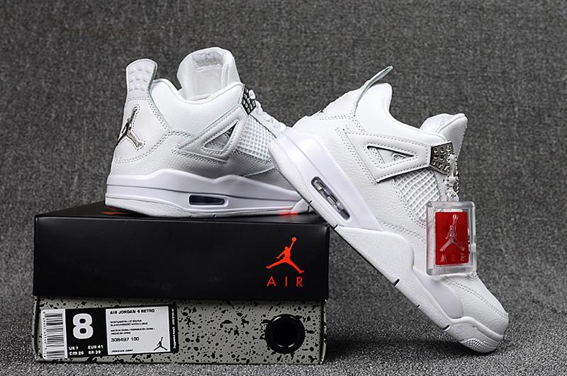 Air Jordan 4 All White AJ4