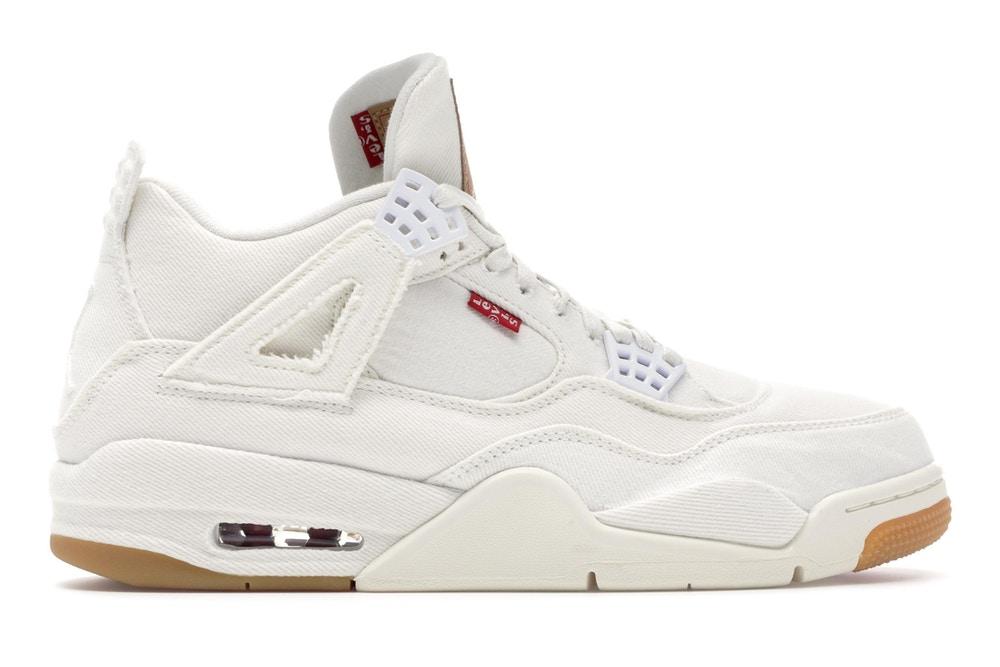AJ 4 Retro Levi's White
