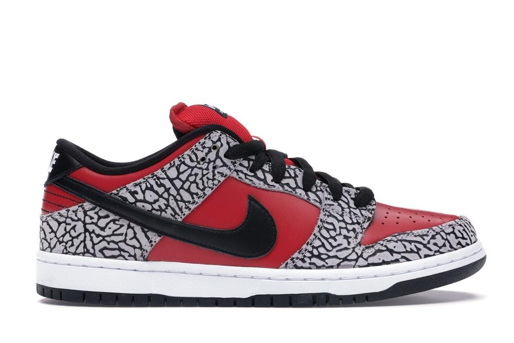 Dunk SB Low Supreme Red Cement (2012)