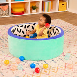Battat Hop in Foam Ball Pit with with 65+ Balls and Washable Cover, Toddler and Preschool Indoor Toy