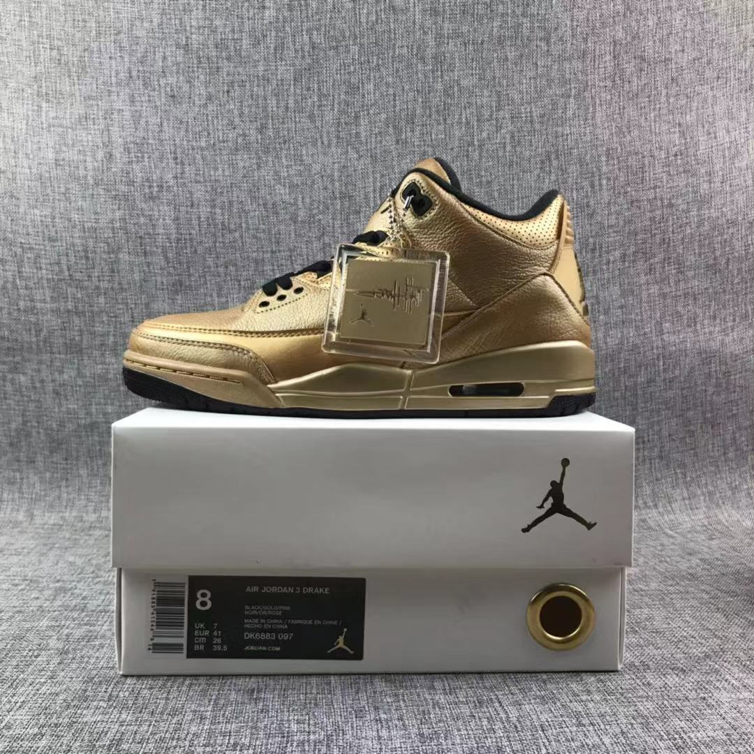 Air Jordan 3 61 X Golden Limited Edition AJ3