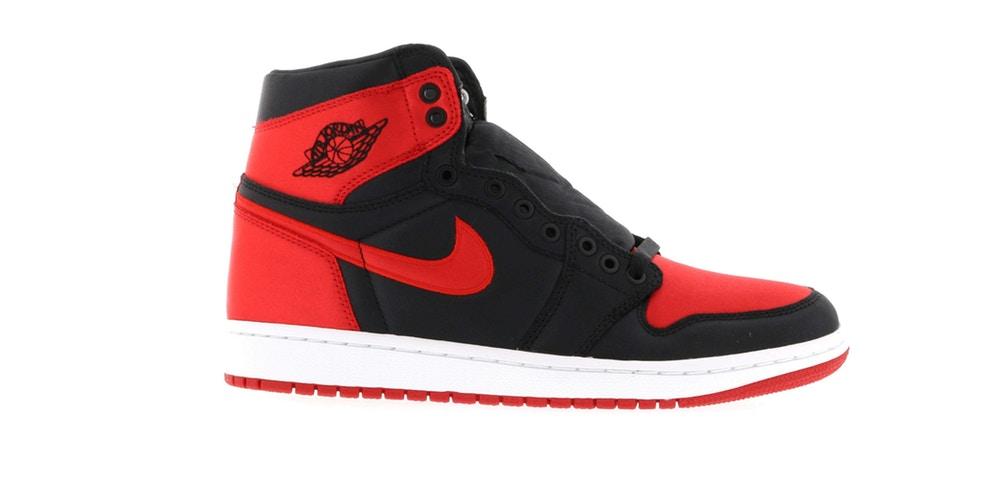 AJ 1 Retro Satin "Banned"