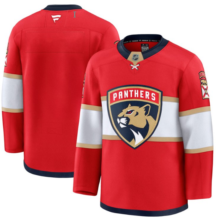 Custom Men’s Team Jersey Florida Panthers 2025 Premium All Stitched