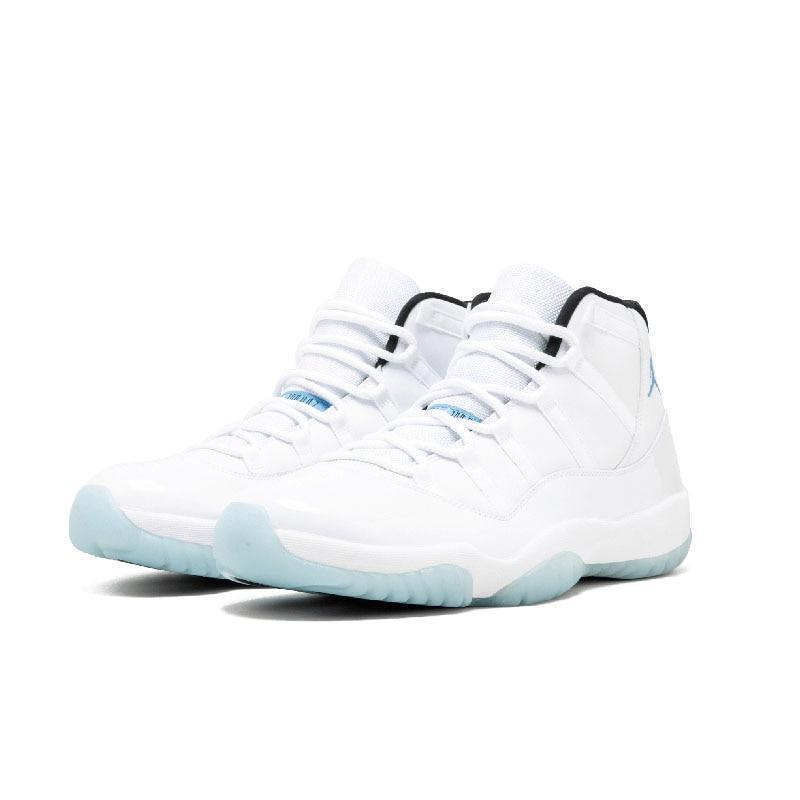 Men's Jordan 11 Retro Legend Blue Basketball Shoes