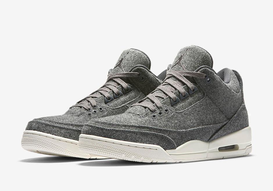 Men's Jordan 3 Retro Wool Basketball Shoes