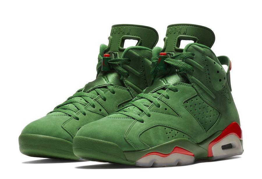 Men's Jordan 6 Gatorade Basketball Shoes