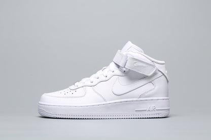 Air Force 1 Mid All White AF1 Edition