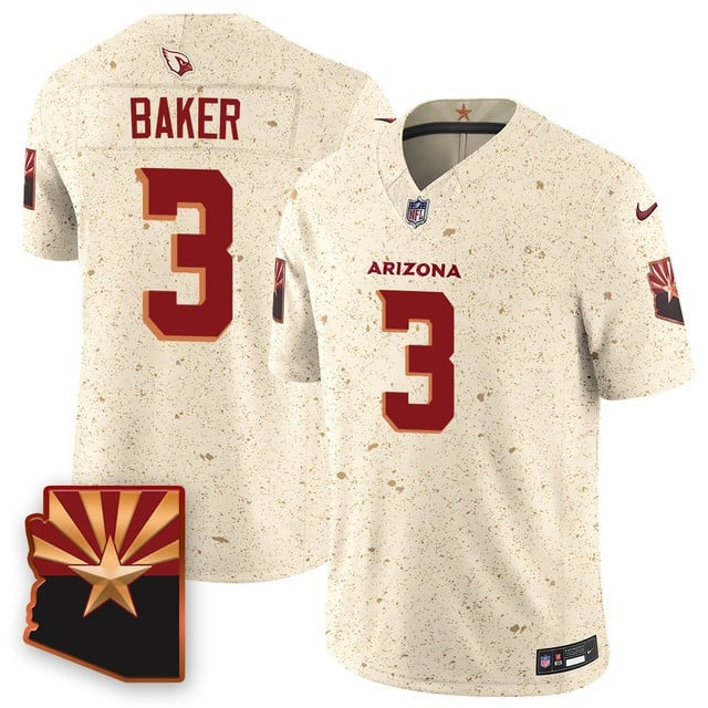 Custom Men’s #3 Budda Baker Arizona Cardinals F.U.S.E. Limited Rivalry Series Jersey