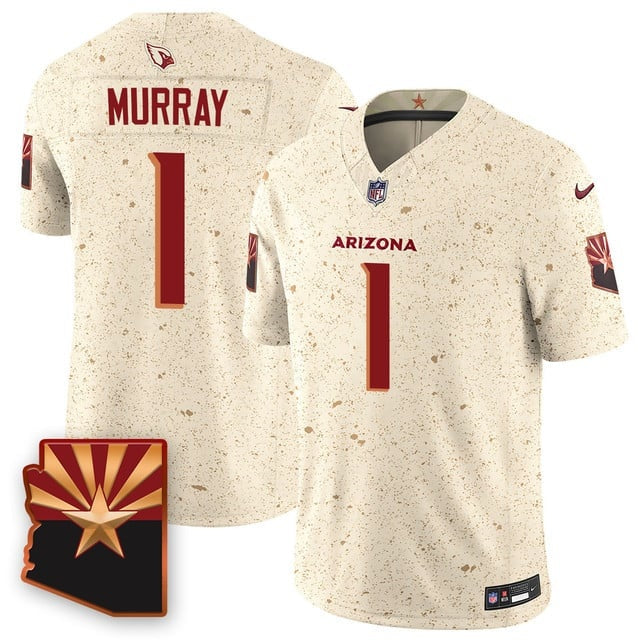 Custom Men’s #1 Kyler Murray Arizona Cardinals F.U.S.E. Limited Rivalry Series Jersey