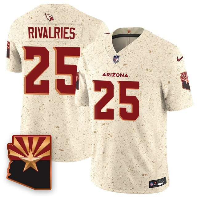Custom Men’s #25 Rivalries Arizona Cardinals F.U.S.E. Limited Rivalry Series Jersey