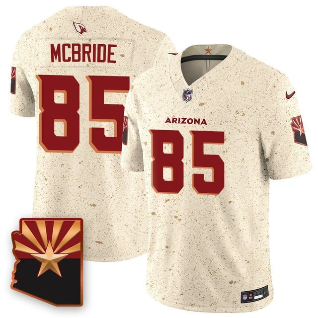 Custom Men’s Arizona Cardinals #85 Trey McBride F.U.S.E. Limited Rivalry Series Jersey