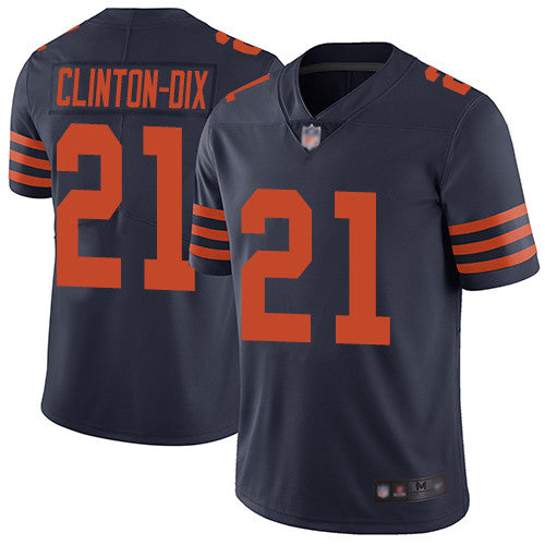 Custom Bears #21 Ha Ha Clinton-Dix Navy Blue Alternate Men’s Stitched Football Vapor Untouchable Limited Jersey