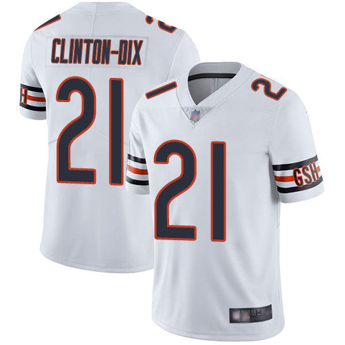Custom Bears #21 Ha Ha Clinton-Dix White Men’s Stitched Football Vapor Untouchable Limited Jersey