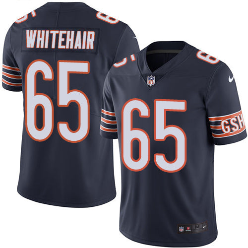Custom Bears #65 Cody Whitehair Navy Blue Team Color Men’s Stitched Football Vapor Untouchable Limited Jersey