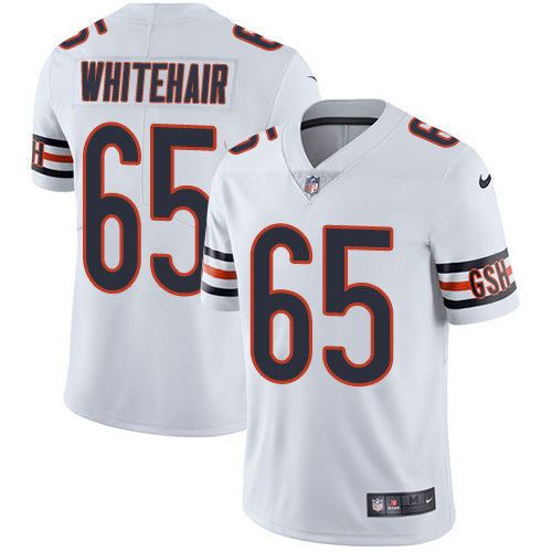 Custom Bears #65 Cody Whitehair White Youth Stitched Football Vapor Untouchable Limited Jersey