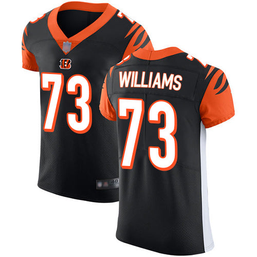 Custom Bengals #73 Jonah Williams Black Team Color Men’s Stitched Football Vapor Untouchable Elite Jersey