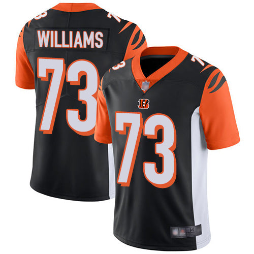 Custom Bengals #73 Jonah Williams Black Team Color Men’s Stitched Football Vapor Untouchable Limited Jersey