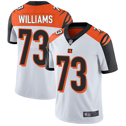 Custom Bengals #73 Jonah Williams White Men’s Stitched Football Vapor Untouchable Limited Jersey