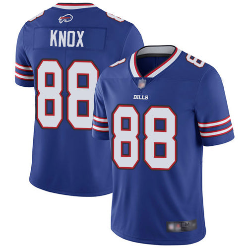 Custom Bills #88 Dawson Knox Royal Blue Team Color Men’s Stitched Football Vapor Untouchable Limited Jersey