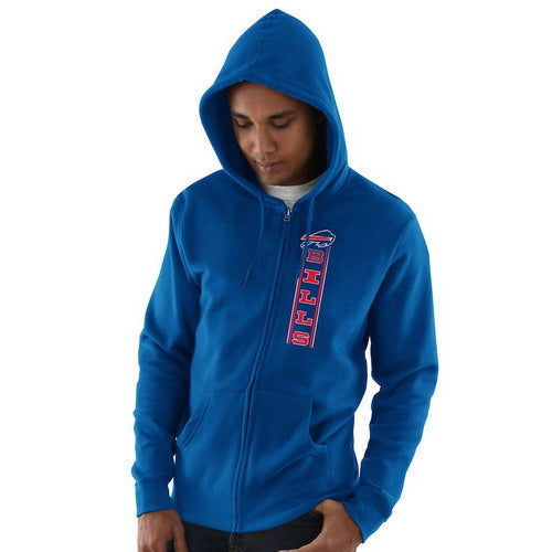 Custom Buffalo Bills Hook And Ladder Full Zip Hoodie Royal