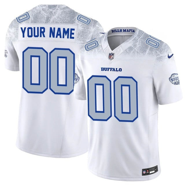 Custom Custom Men’s Buffalo Bills Vapor F.U.S.E. Limited Rivalry Series Jersey