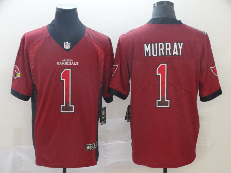 Custom Cardinals 1 Kyler Murray Red Drift Fashion Limited Jersey
