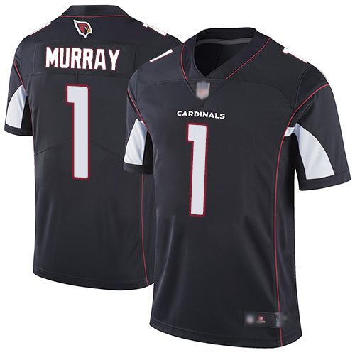 Custom Cardinals #1 Kyler Murray Black Alternate Men’s Stitched Football Vapor Untouchable Limited Jersey