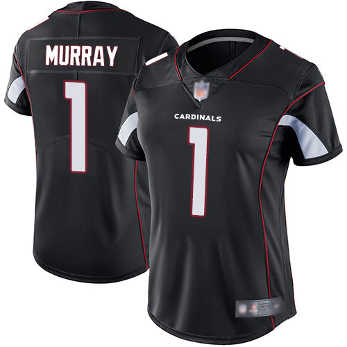 Custom Cardinals #1 Kyler Murray Black Alternate Women’s Stitched Football Vapor Untouchable Limited Jersey