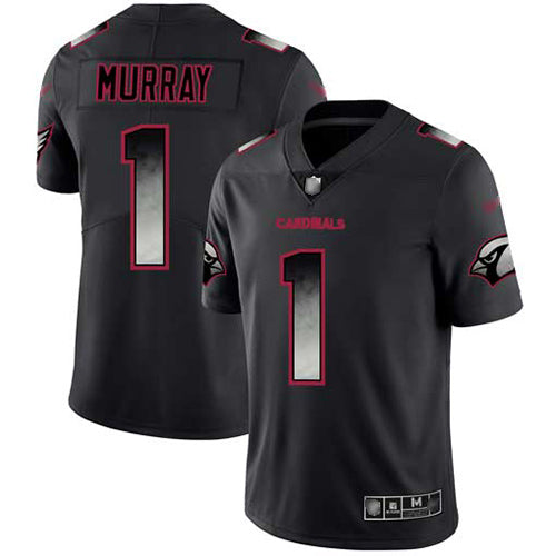 Custom Cardinals #1 Kyler Murray Black Men’s Stitched Football Vapor Untouchable Limited Smoke Fashion Jersey