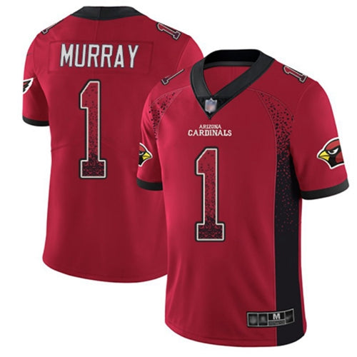 Custom Cardinals #1 Kyler Murray Red Team Color Men’s Stitched Football Limited Rush Drift Fashion Jersey