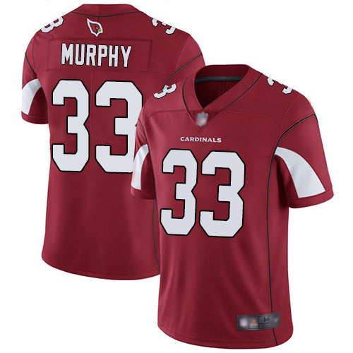 Custom Cardinals #33 Byron Murphy Red Team Color Youth Stitched Football Vapor Untouchable Limited Jersey