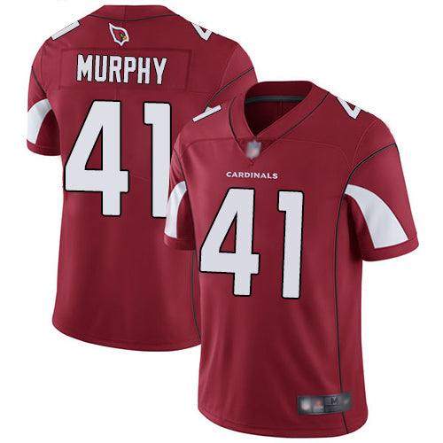 Custom Cardinals #41 Byron Murphy Red Team Color Youth Stitched Football Vapor Untouchable Limited Jersey