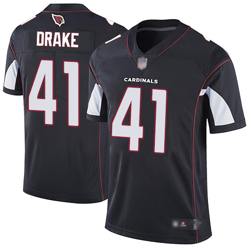 Custom Cardinals #41 Kenyan Drake Black Alternate Men’s Stitched Football Vapor Untouchable Limited Jersey