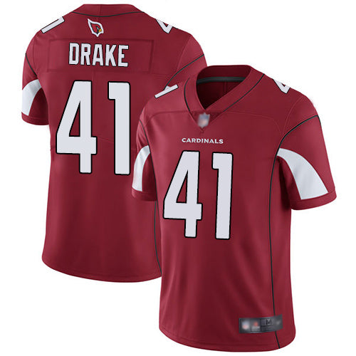 Custom Cardinals #41 Kenyan Drake Red Team Color Men’s Stitched Football Vapor Untouchable Limited Jersey