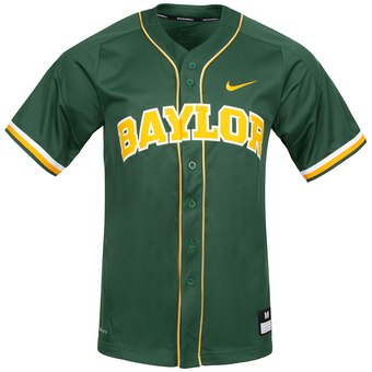 Custom Custom Baylor Bears Green College Baseball Jersey