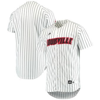 Custom Custom Louisville Cardinals White Team Baseball Jersey