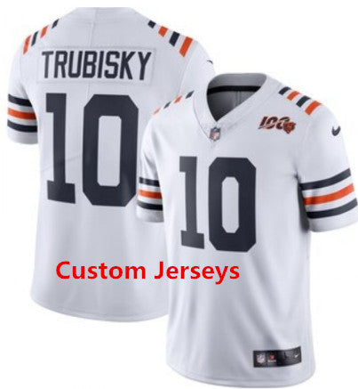 Custom Custom Bears White Women 2019 100th Season Alternate Classic Vapor Untouchable Limited Jersey