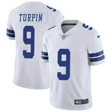 Custom Dallas Cowboys #9 KaVontae Turpin White Limited Jersey