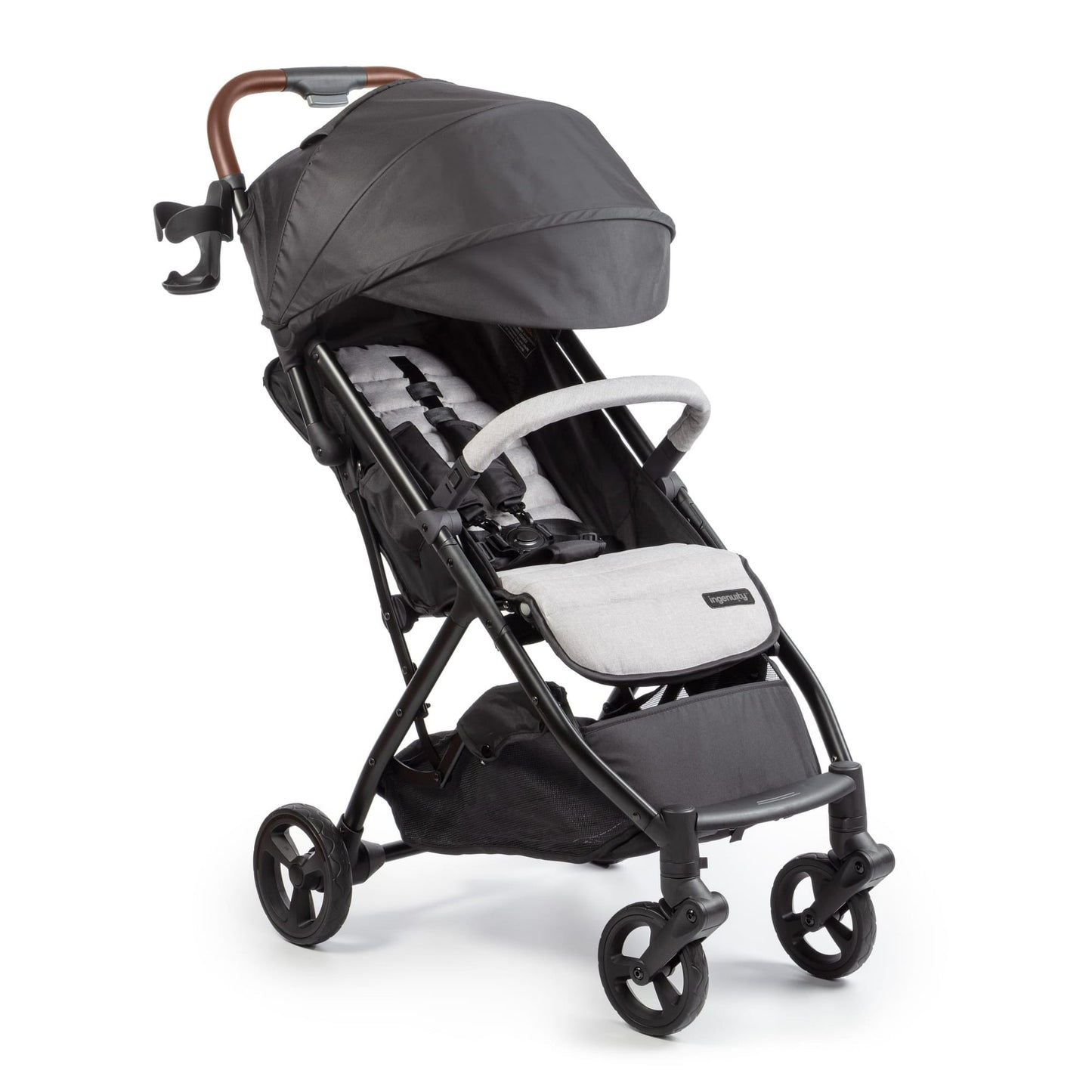 Ingenuity 3Dquickclose CS+ Compact Fold Infant Baby Stroller - Black