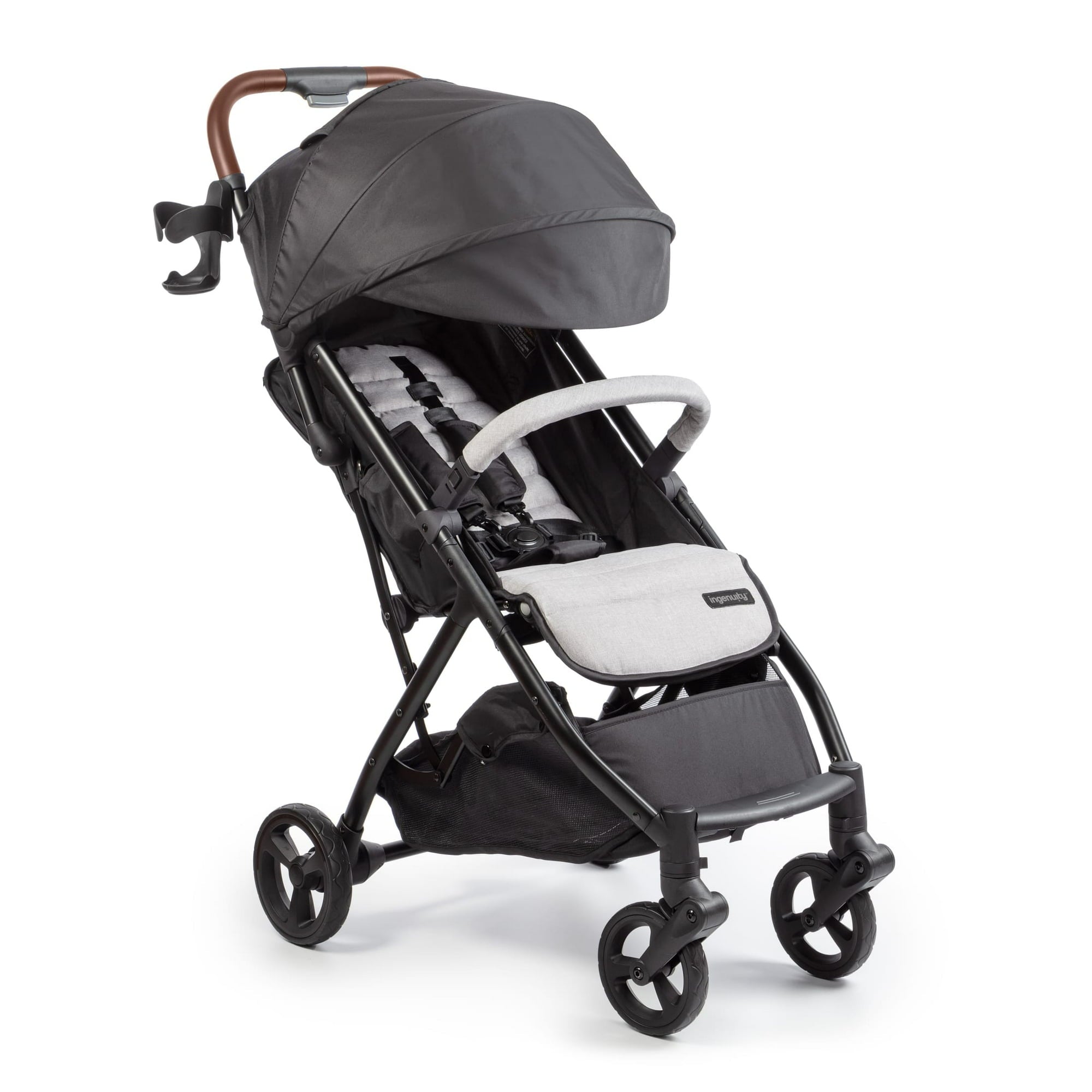 Ingenuity 3Dquickclose CS+ Compact Fold Infant Baby Stroller - Black