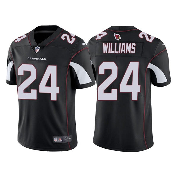 Custom Men’s Arizona Cardinals #24 Darrel Williams Black Vapor Untouchable Limited Stitched Jersey
