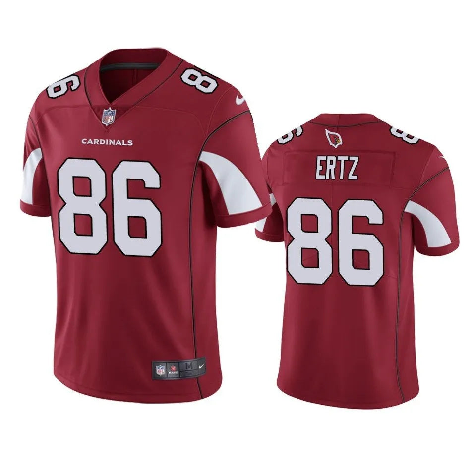 Custom Men’s Arizona Cardinals #86 Zach Ertz Red Vapor Limited Jersey