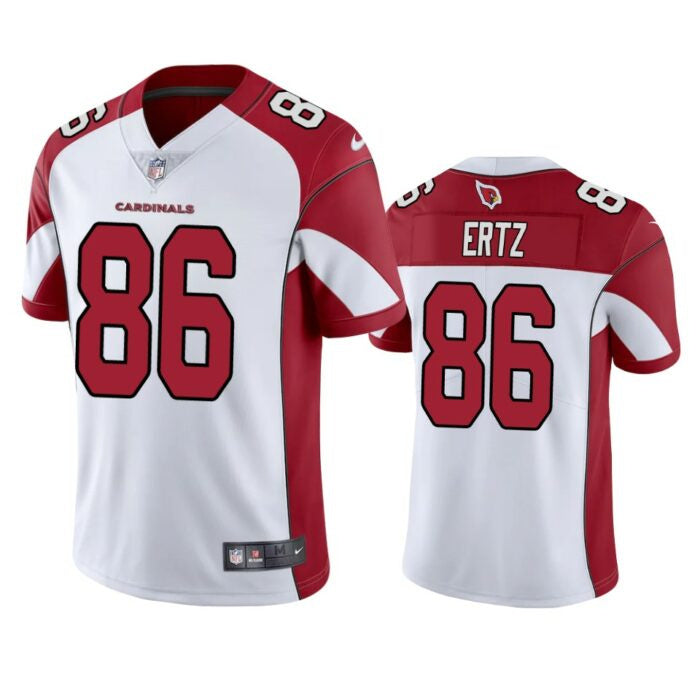 Custom Men’s Arizona Cardinals #86 Zach Ertz White Vapor Limited Jersey