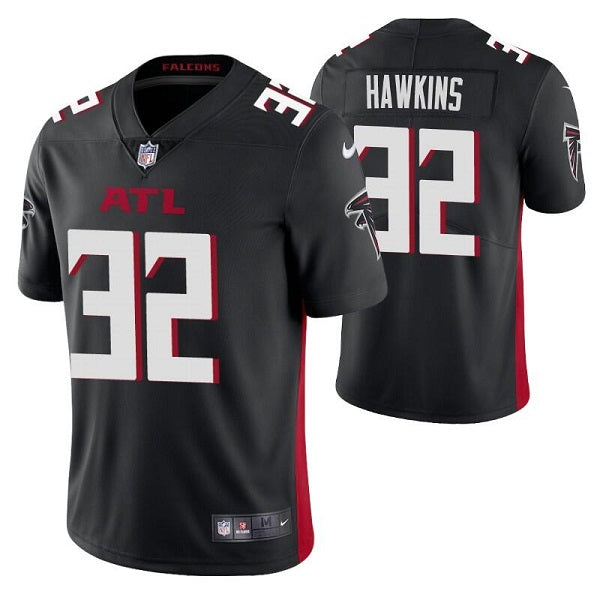 Custom Men’s Atlanta Falcons #32 Jaylinn Hawkins Black Vapor Untouchable Limited Stitched Jersey