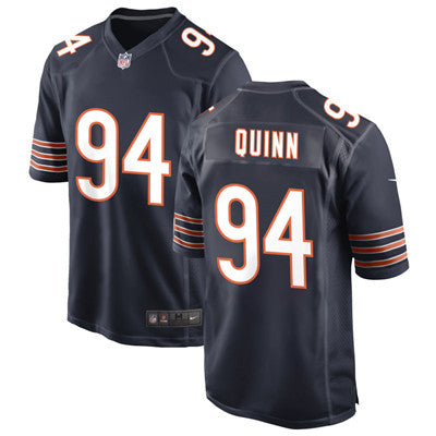 Custom Men’s Chicago Bears #94 Robert Quinn Vapor Untouchable Limited Navy Jersey