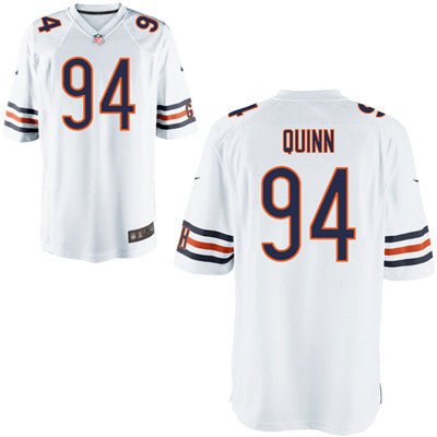 Custom Men’s Chicago Bears #94 Robert Quinn Vapor Untouchable Limited White Jersey